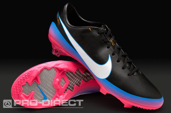 Nike Mercurial Vapor VIII CR FG Boots - Blk/Wht/Pink/Blue
