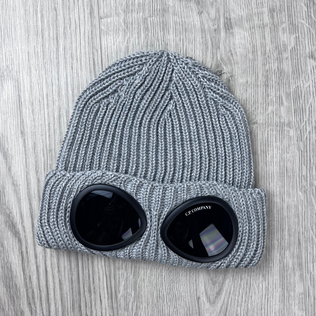 CP Company Goggle Beanie - Moon Melange