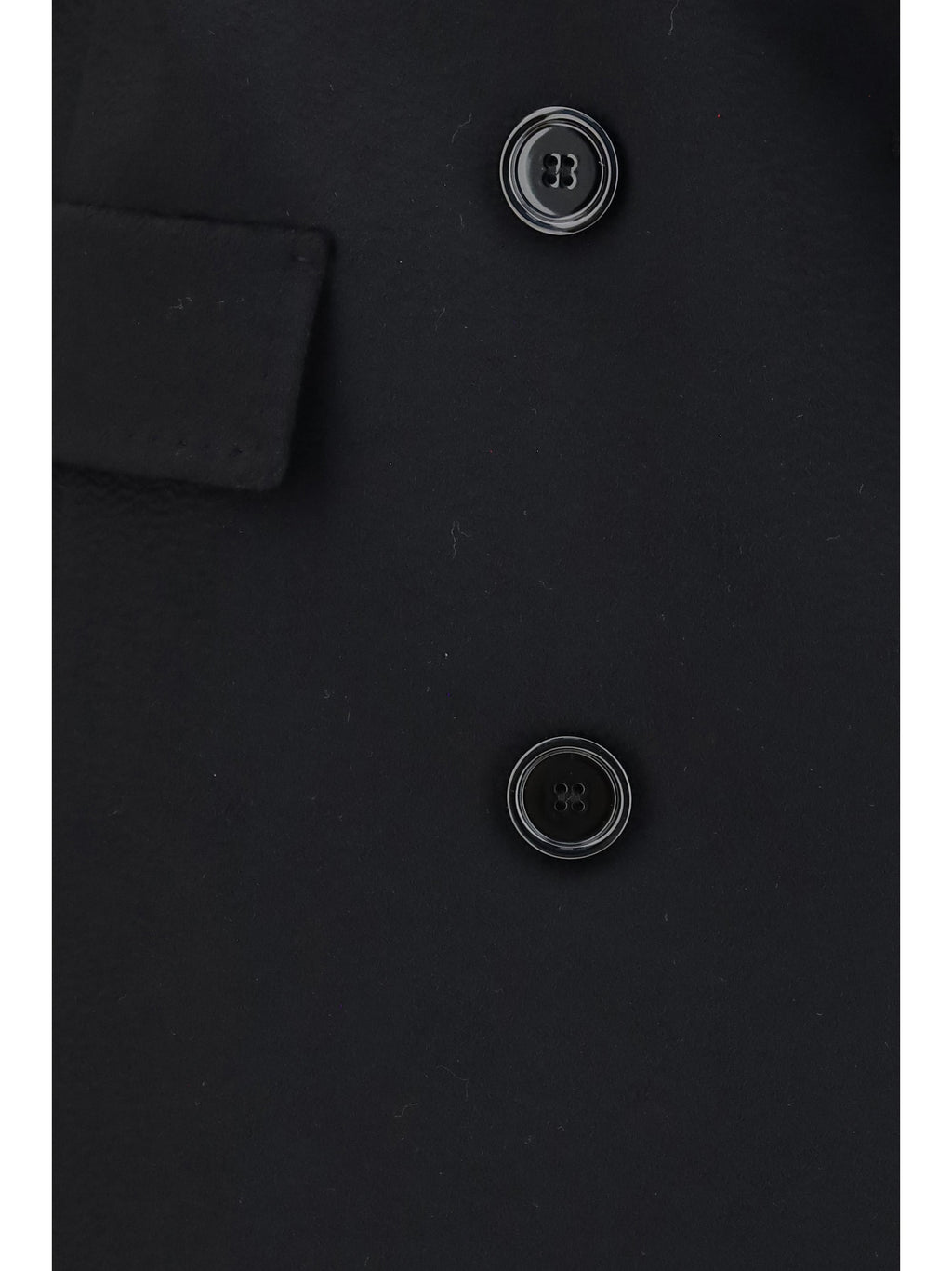 Max Mara Studio Effige Coat — Black