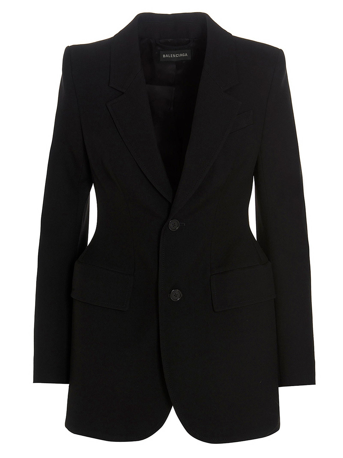 Balenciaga Hourglass Blazer — Black