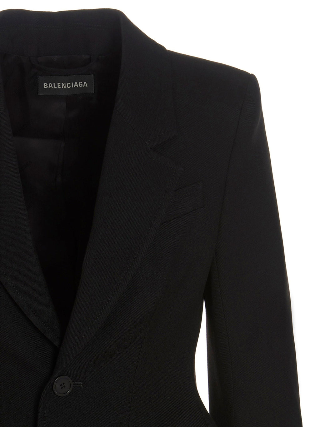 Balenciaga Hourglass Blazer — Black