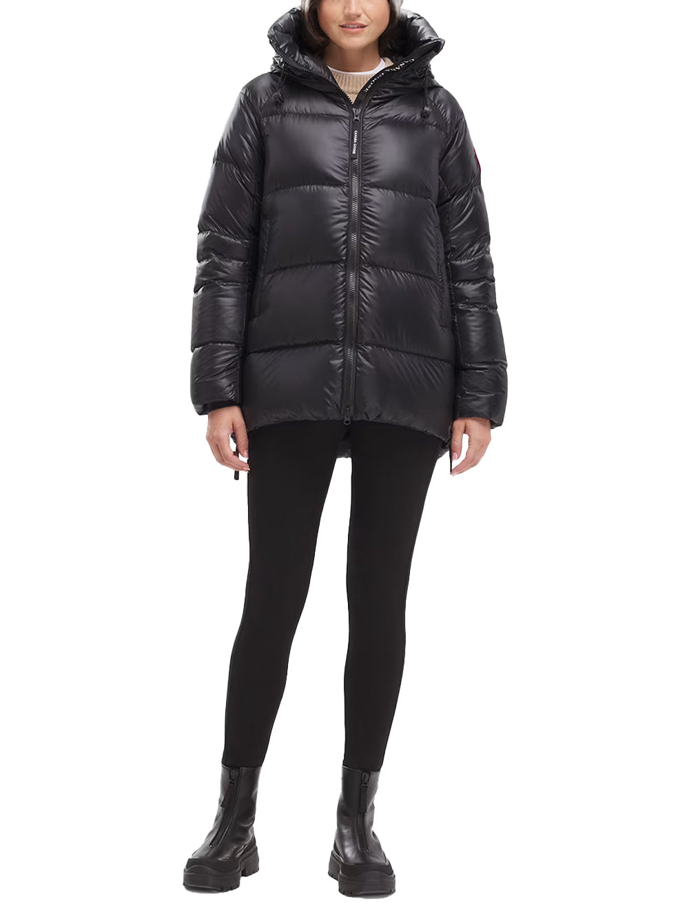 Canada Goose Cypress Puffer Down Jacket — Black