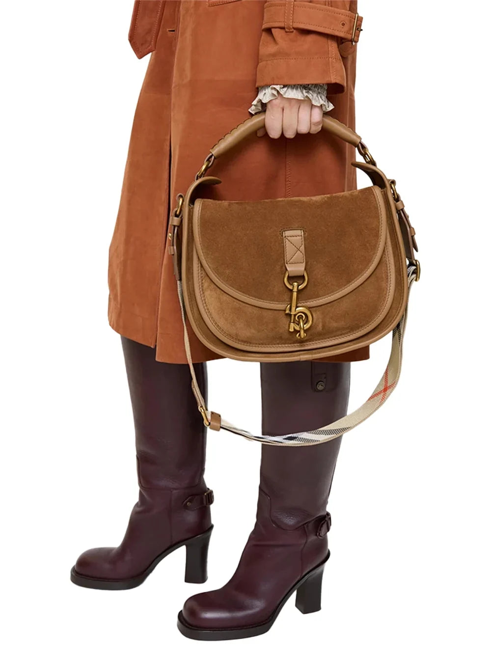 Burberry Shoulder Bag — Brown