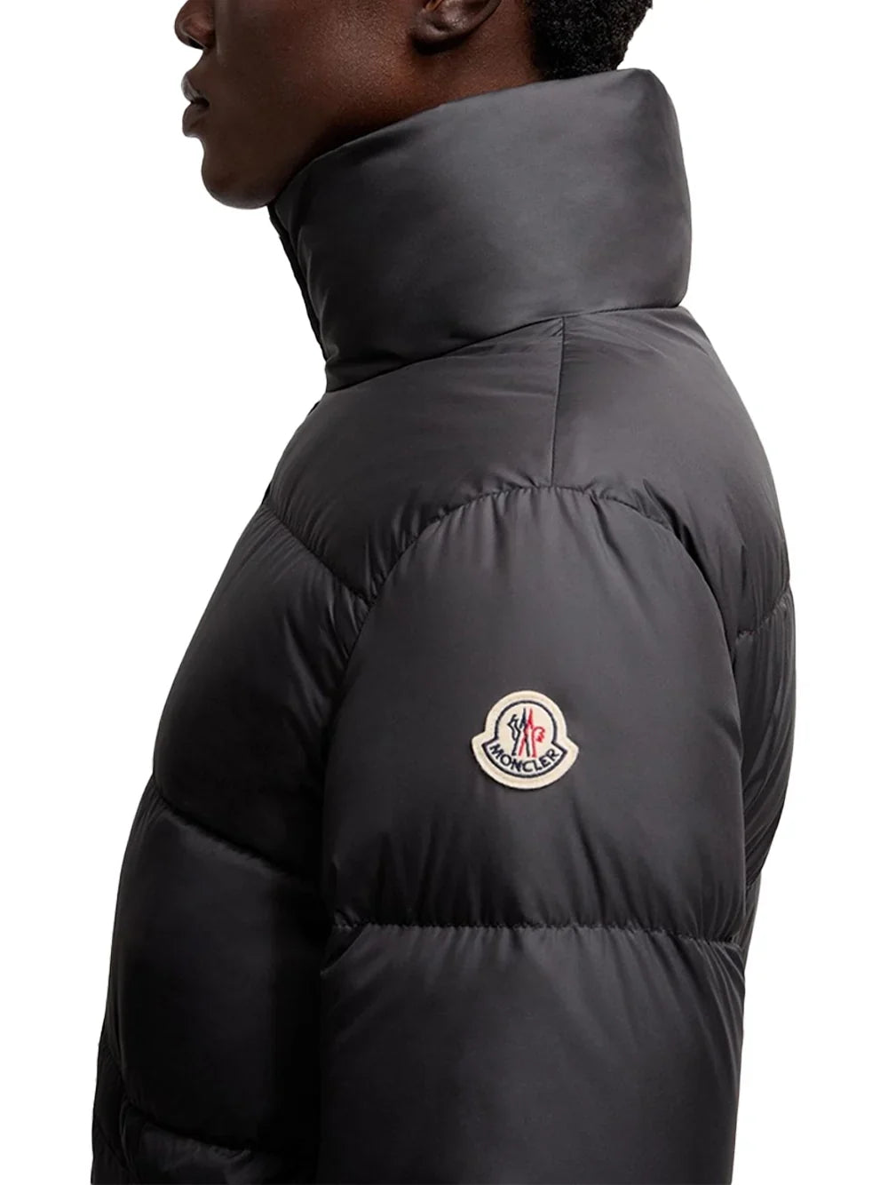 Moncler Brossette Down Jacket — Black