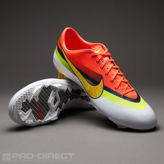 Nike Mercurial Vapor IX CR FG - White/Volt/Crimson