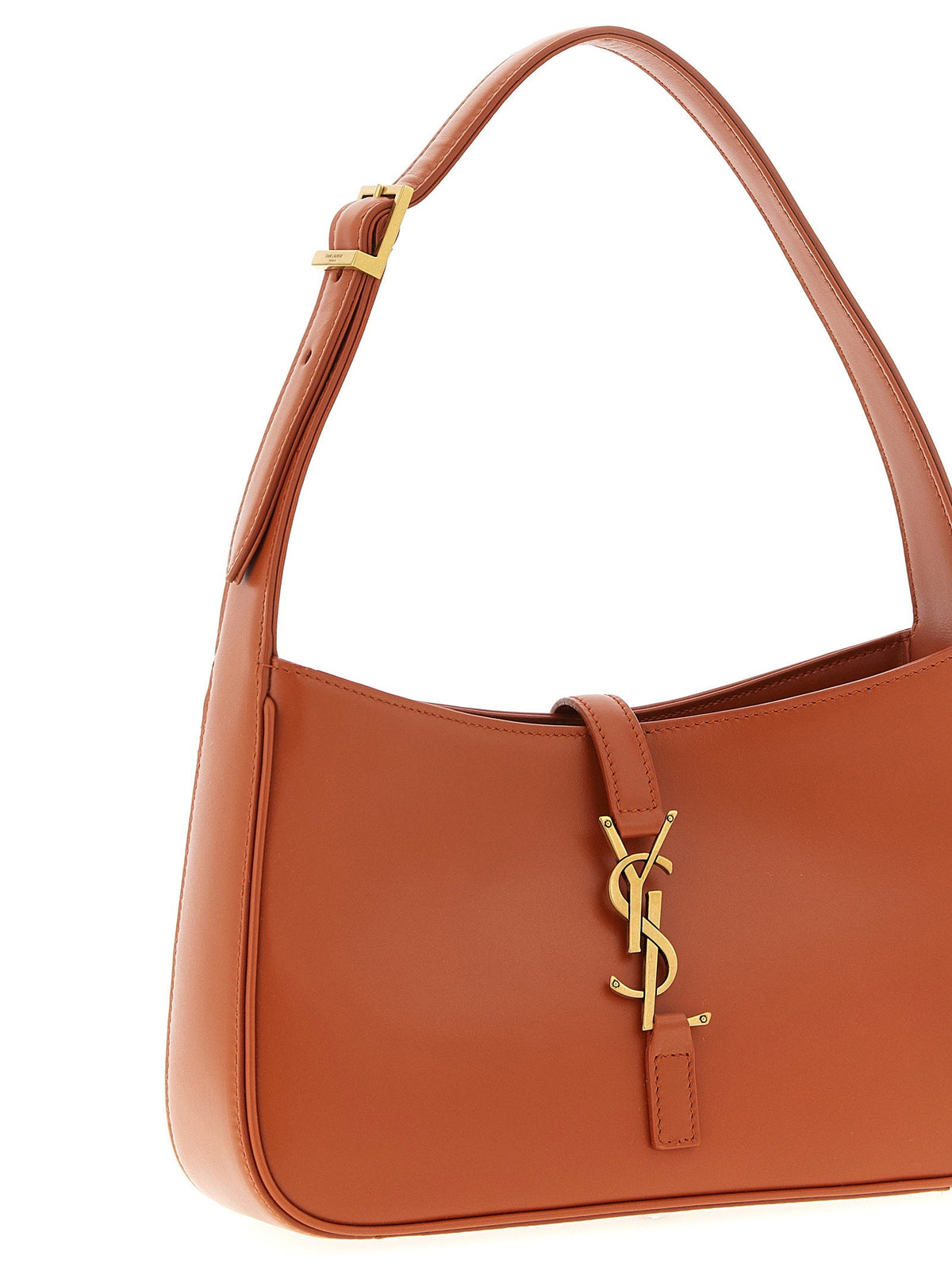 Saint Laurent Le 5 à 7 Shoulder Bag — Orange