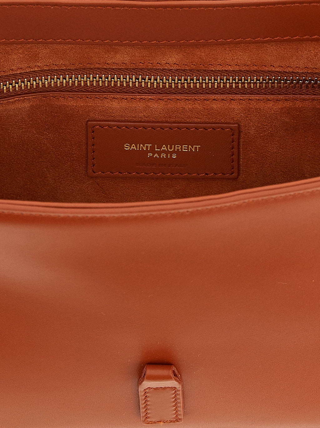 Saint Laurent Le 5 à 7 Shoulder Bag — Orange