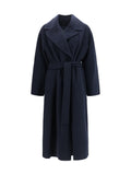 'S Maxmara Coat — Blue