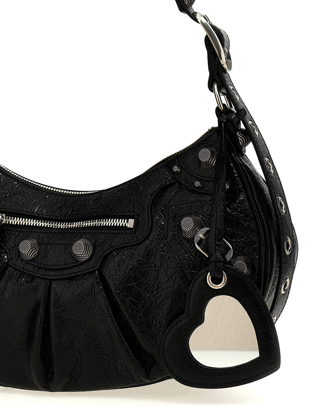 Balenciaga Le Cagole S Shoulder Bag — Black