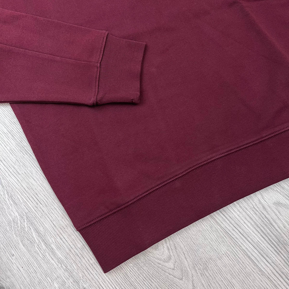 CP Company Raised Fleece Sweatshirt - Andorra Red