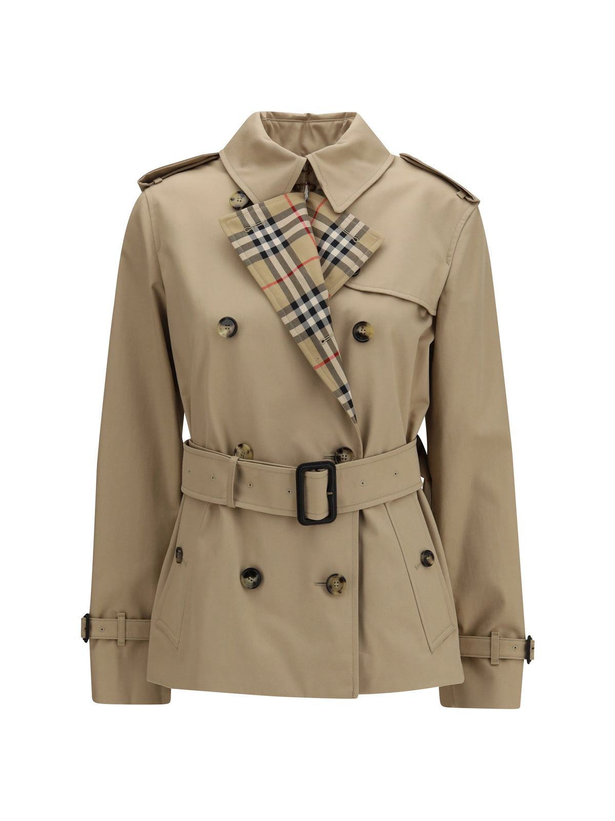 Burberry Lakefield Trench Coat — Beige