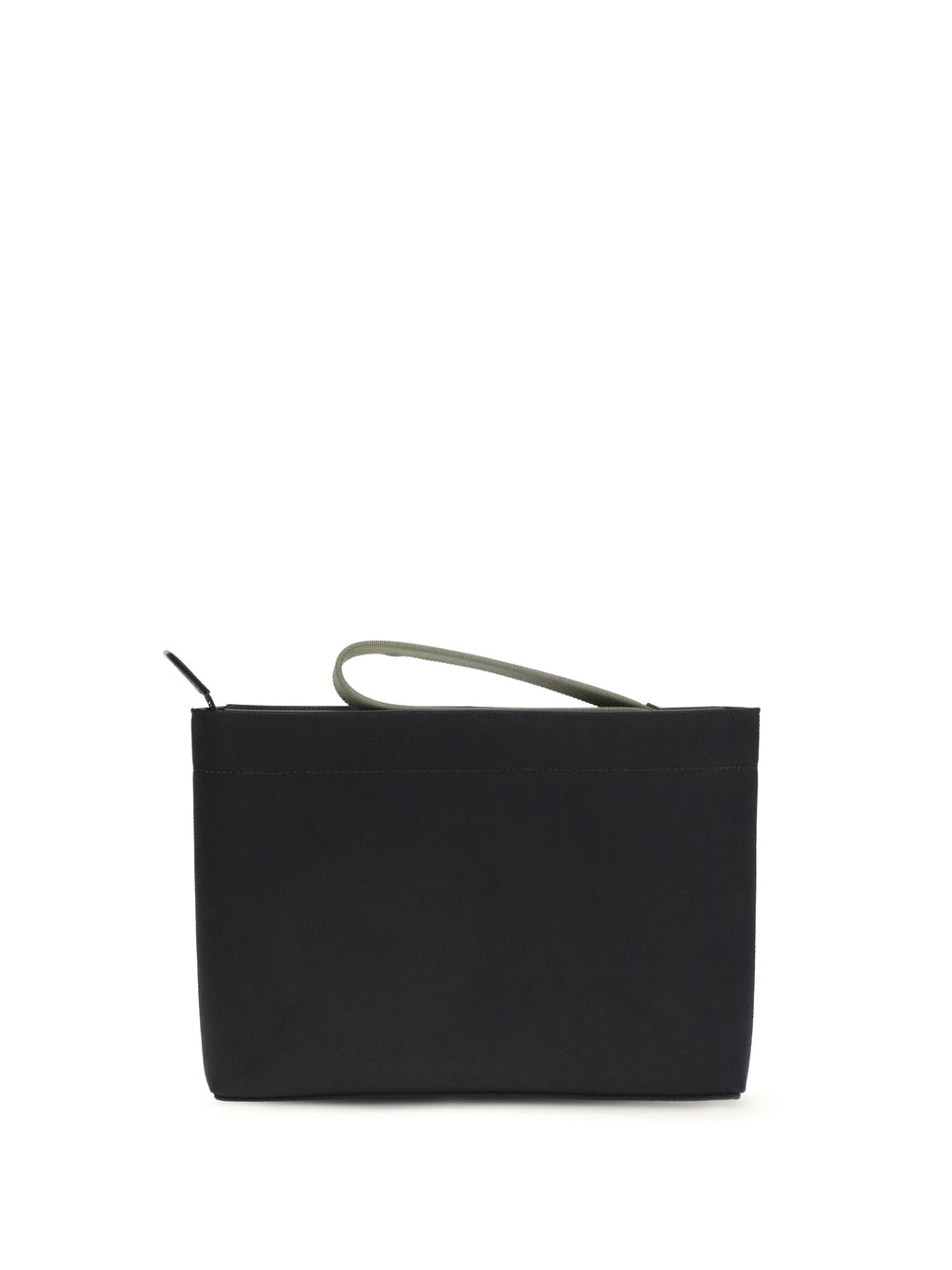 Givenchy Logo-Print Cotton Pouch — Black