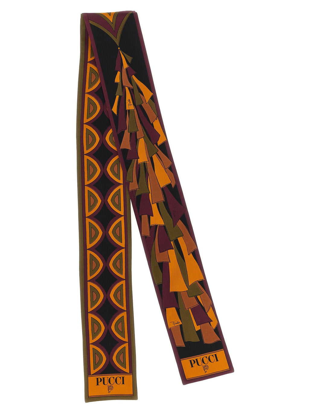 Emilio Pucci Baiadera Scarf — Black