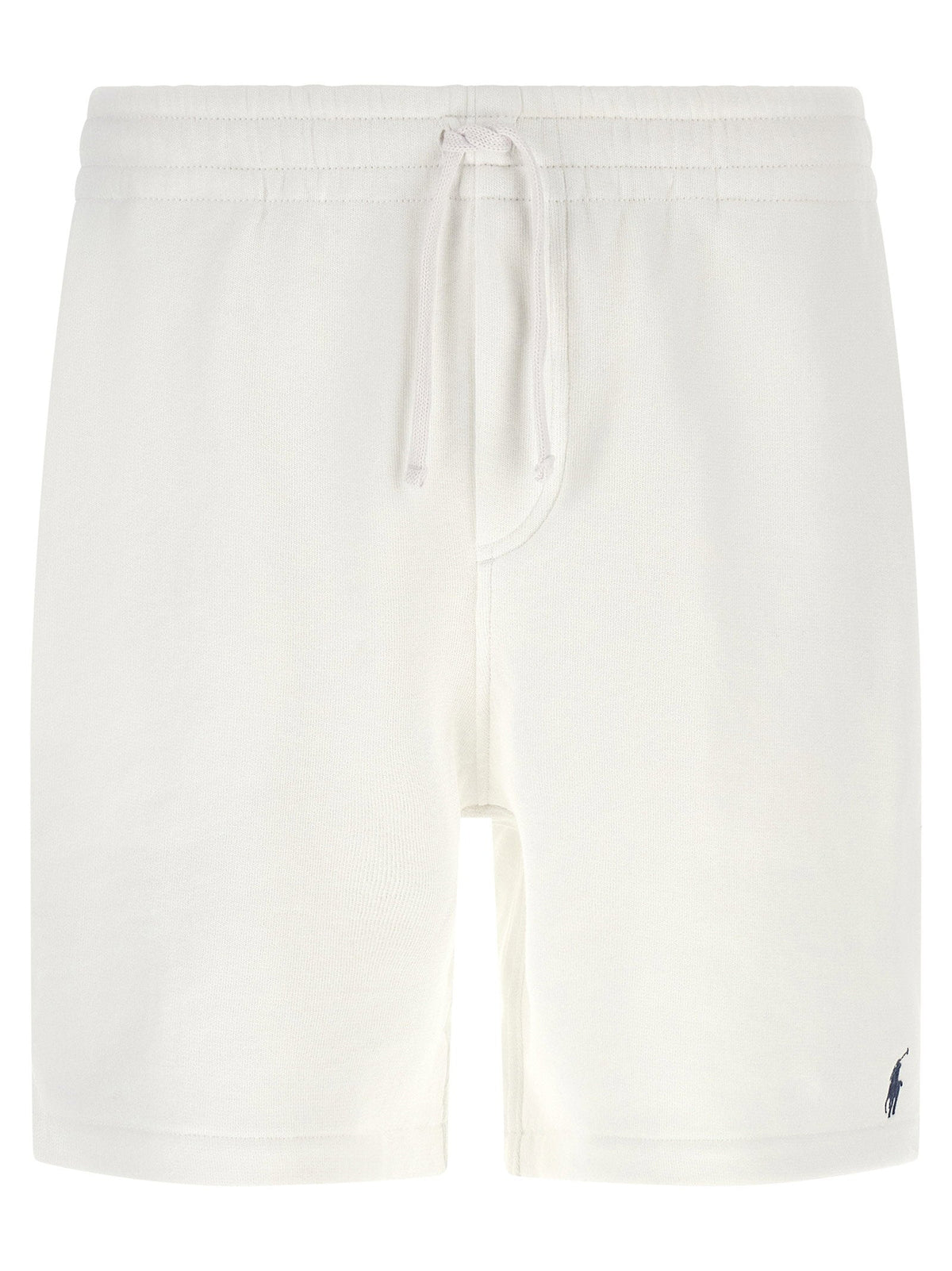 Polo Ralph Lauren Cotton Terry Bermuda Shorts — White