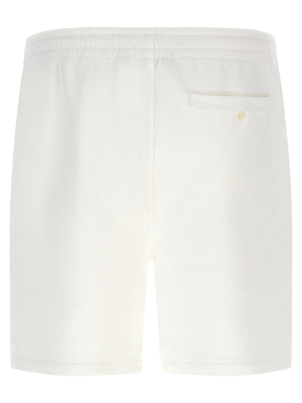Polo Ralph Lauren Cotton Terry Bermuda Shorts — White