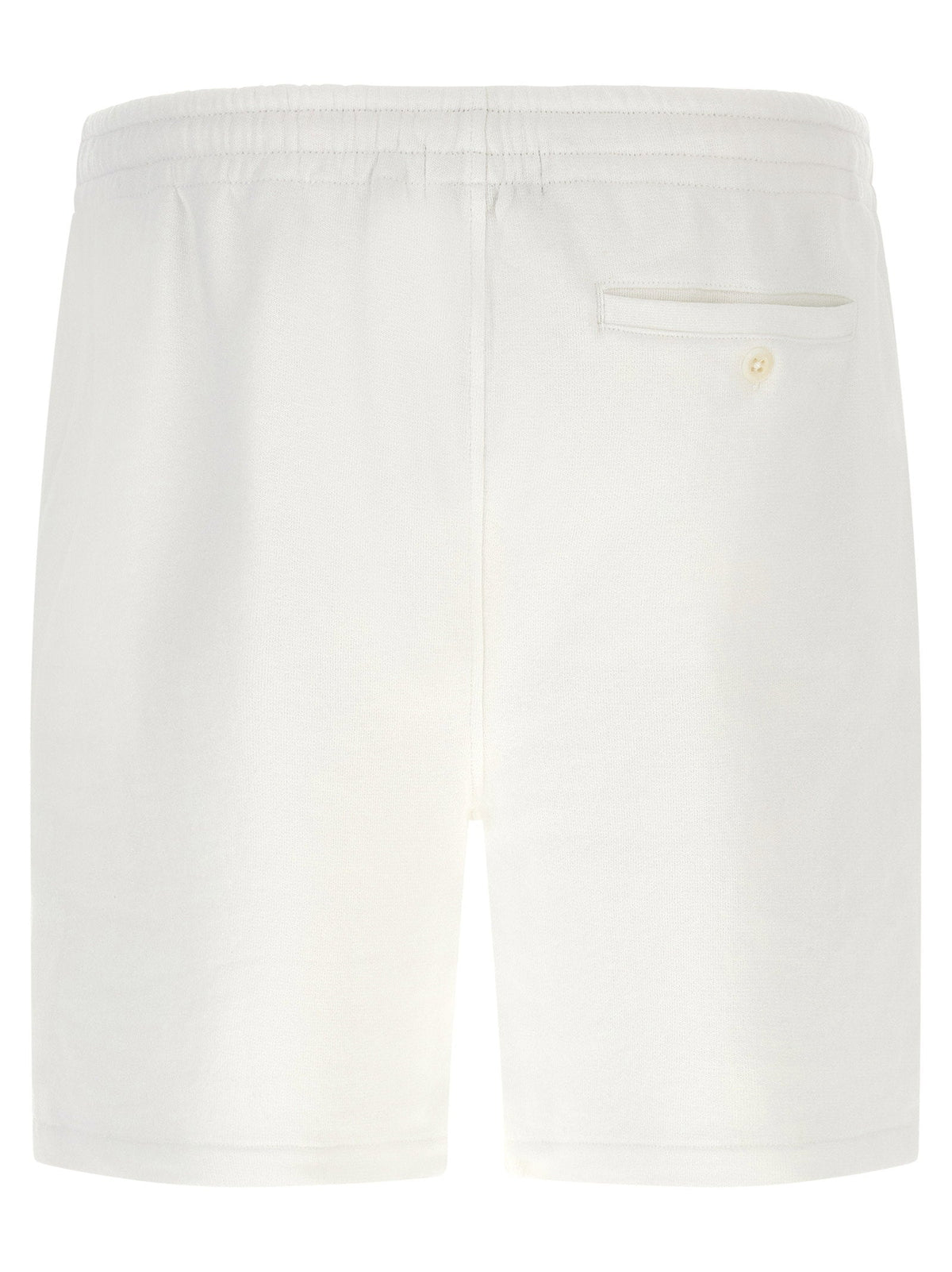 Polo Ralph Lauren Cotton Terry Bermuda Shorts — White