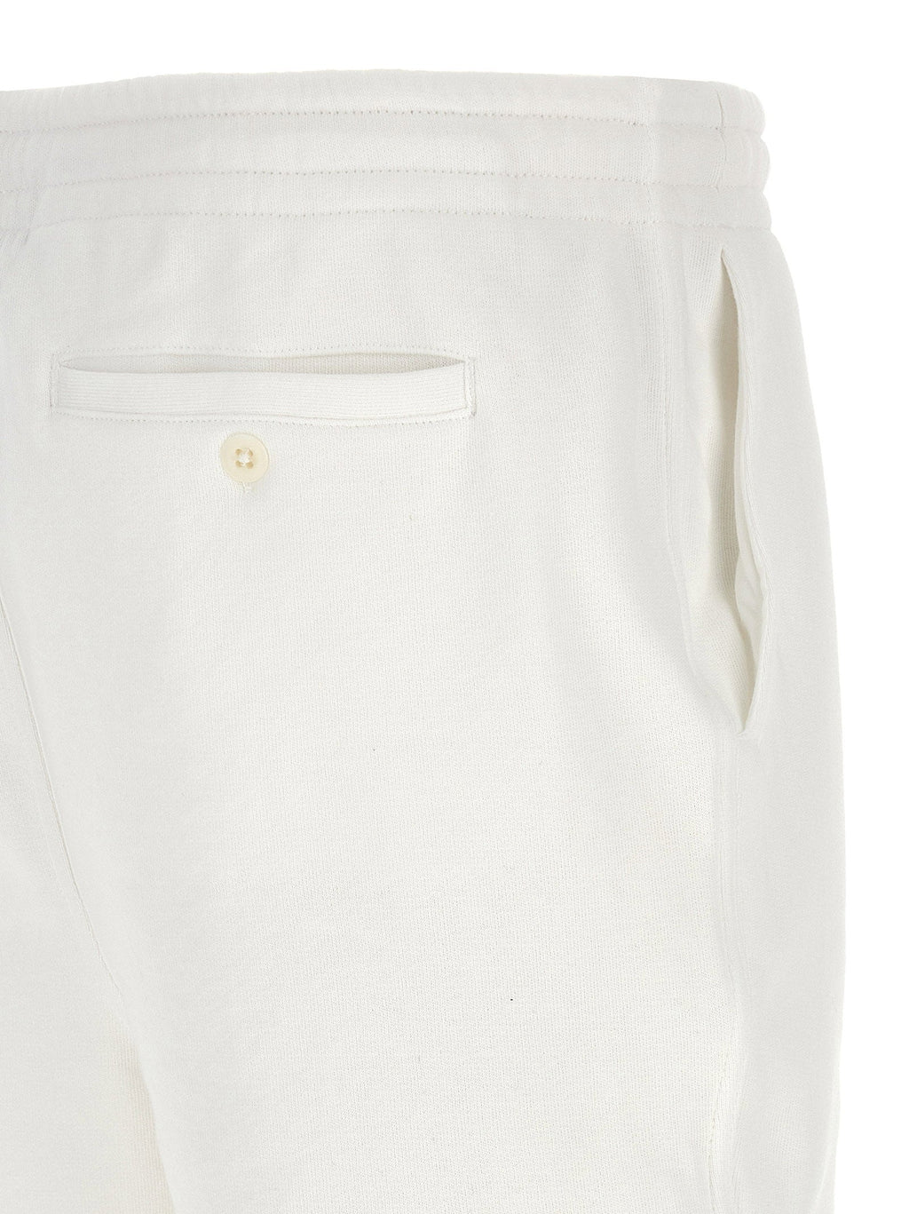 Polo Ralph Lauren Cotton Terry Bermuda Shorts — White