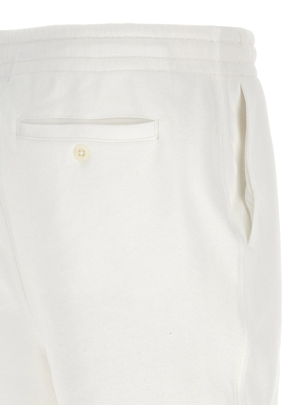 Polo Ralph Lauren Cotton Terry Bermuda Shorts — White