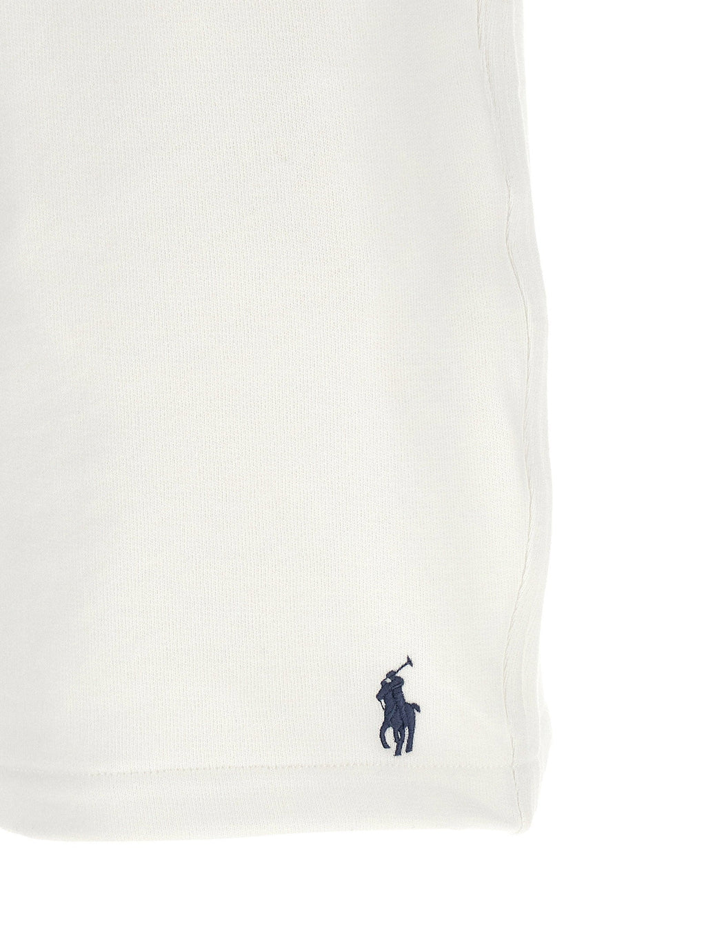 Polo Ralph Lauren Cotton Terry Bermuda Shorts — White
