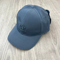 CP Company Goggle Baseball Cap - Orion Blue