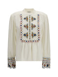 Marant Etoile Monique Shirt — Beige