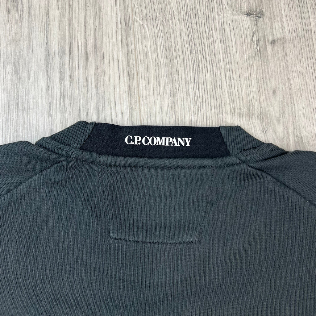 CP Company Raised Fleece Sweatshirt - Raven