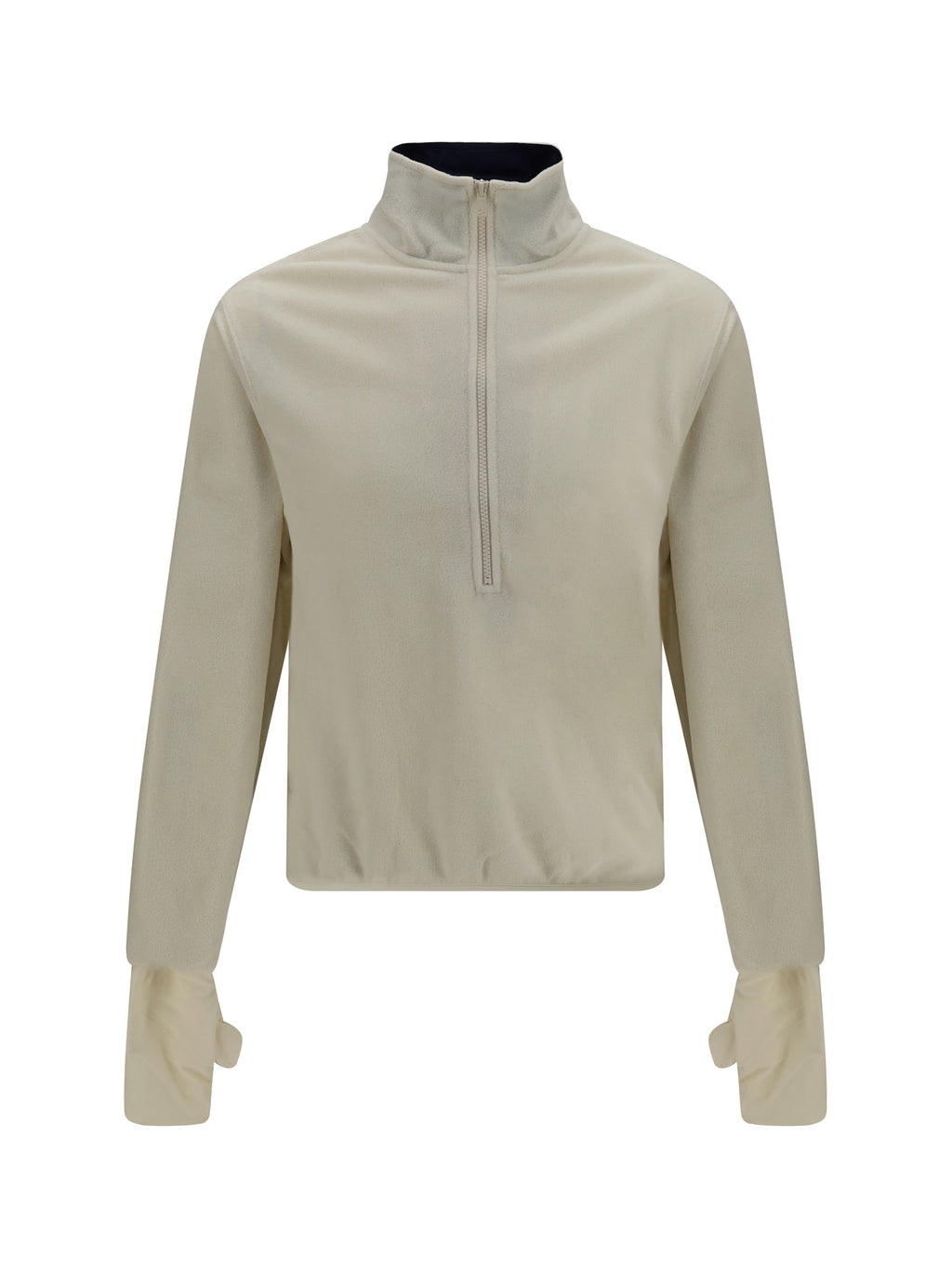 Entire Studios Shell Fleece Sweatshirt — Cream