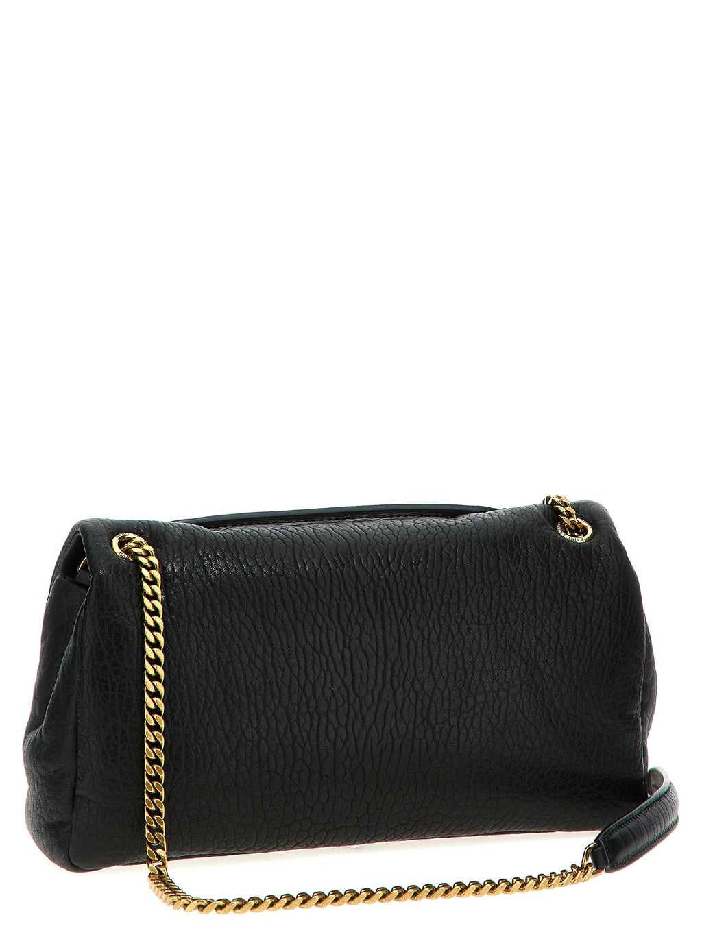 Saint Laurent Calypso Shoulder Bag — Black