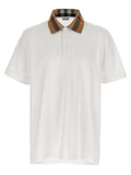 Burberry Cody Polo Shirt — White