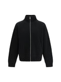 Axel Arigato Core Zip-Up Sweater — Black