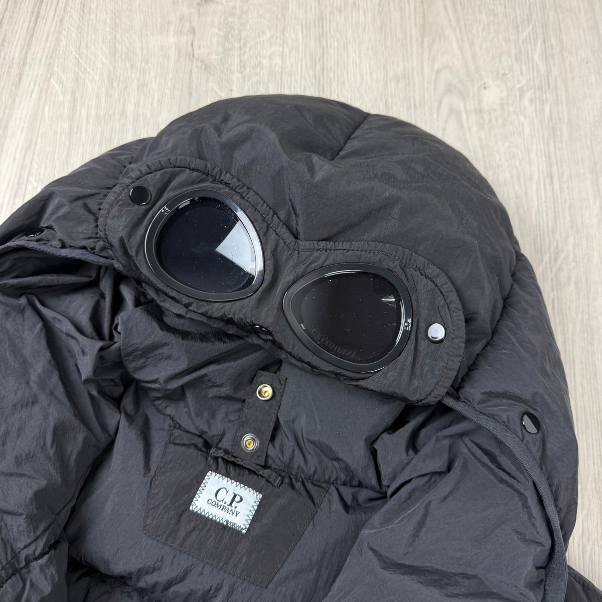 CP Company Down Goggle Jacket - Black