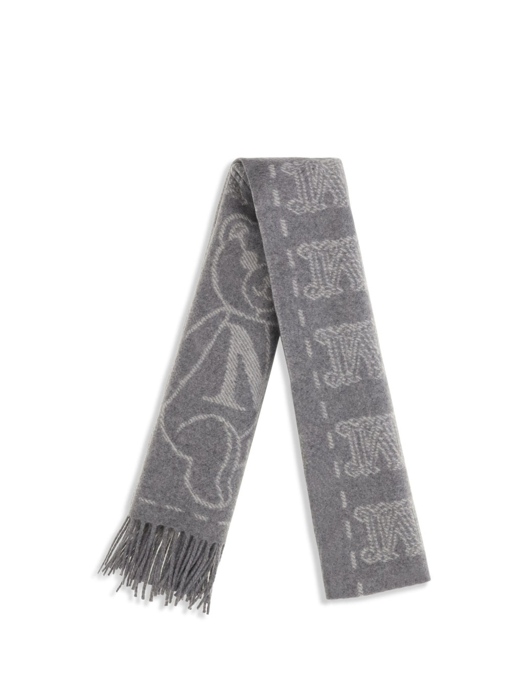 Max Mara Charme Scarf — Gray