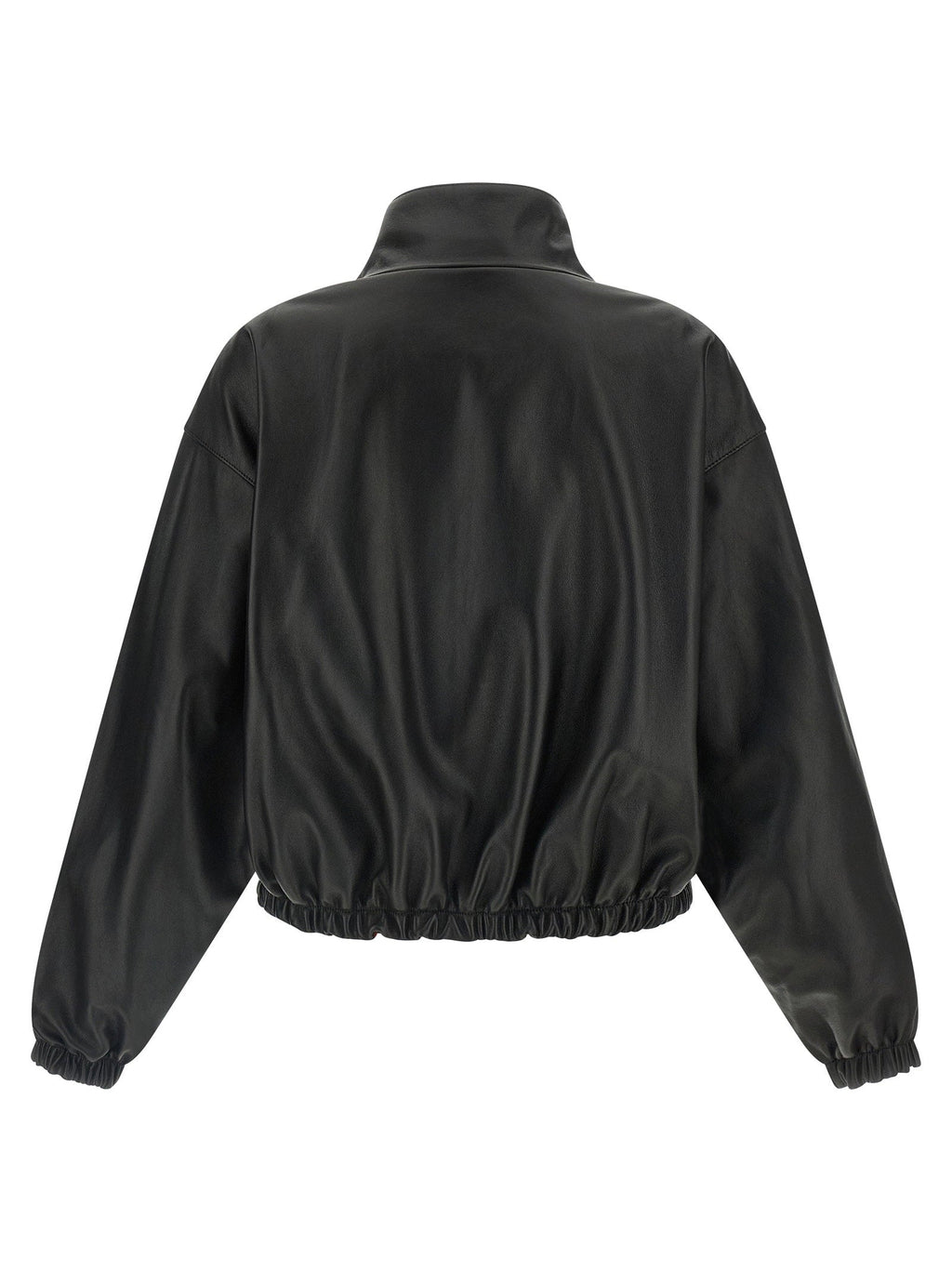 Balenciaga Reversible Leather Jacket — Black