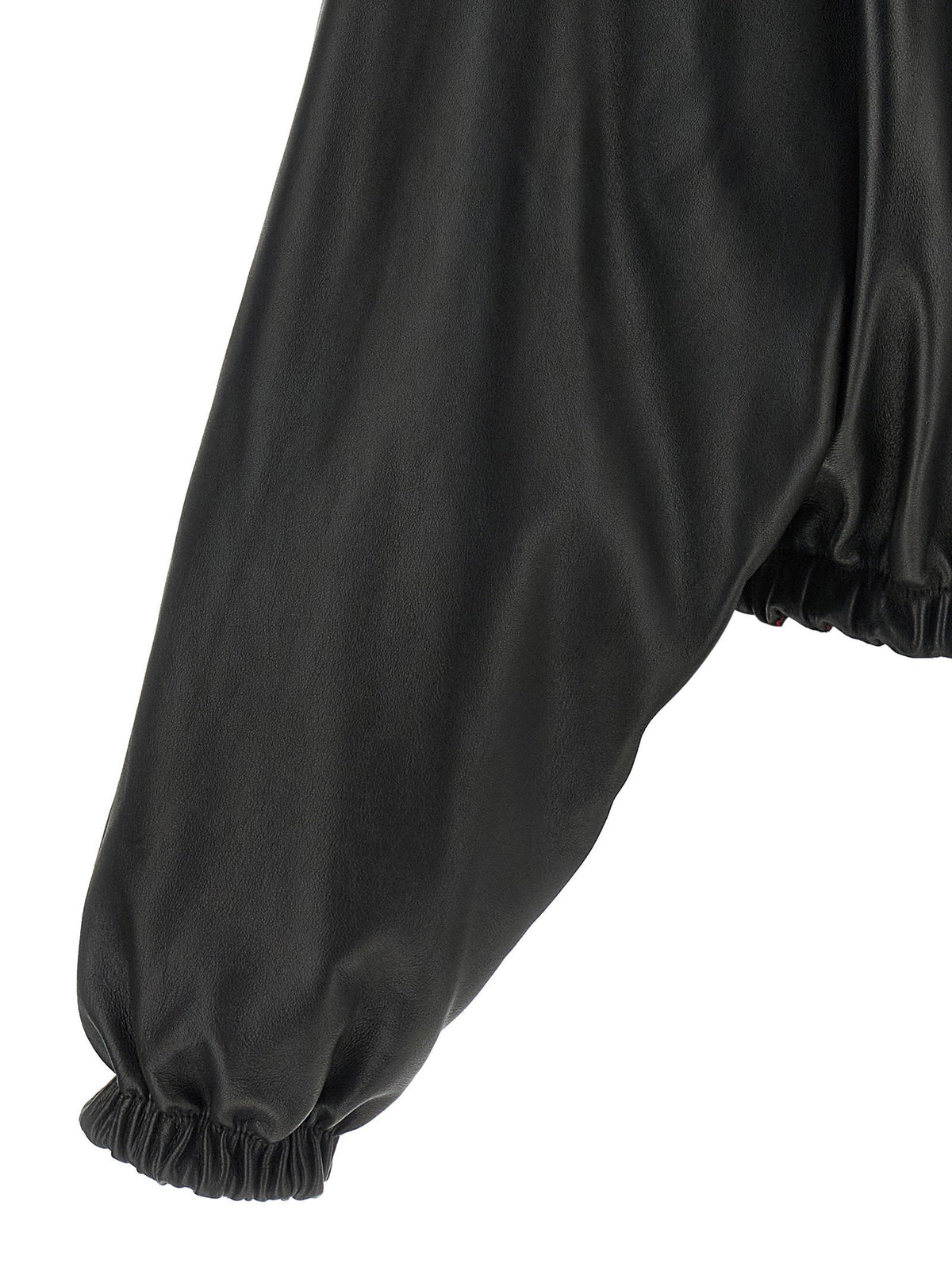 Balenciaga Reversible Leather Jacket — Black
