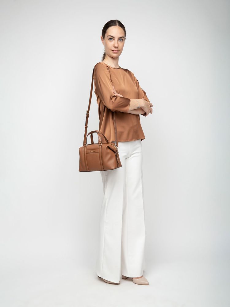 Michael Kors Satchel — Brown