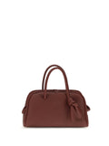 Jacquemus Le Petit Turismo Top Handle Bag — Burgundy