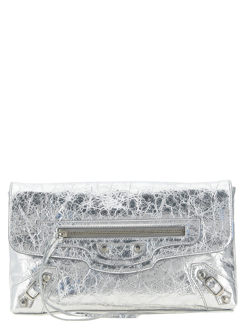 Balenciaga Clutch — Silver