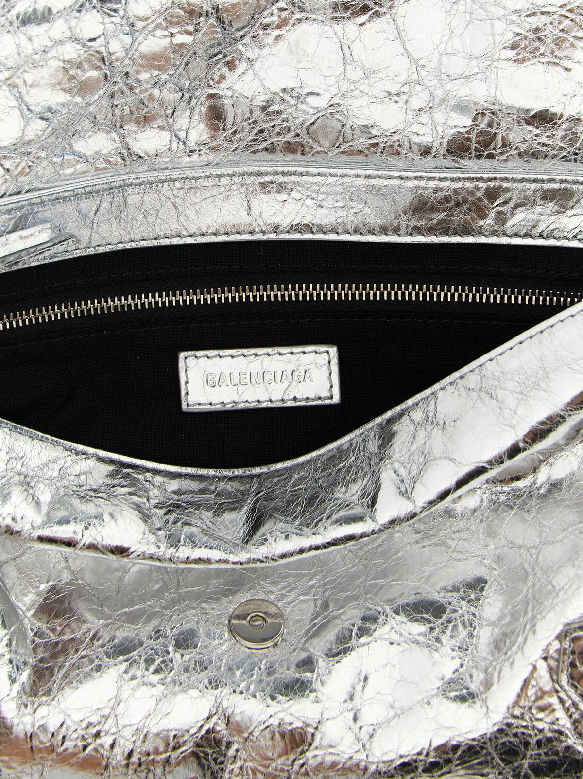 Balenciaga Clutch — Silver