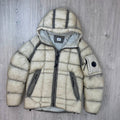 CP Company D.D. Shell Down Jacket - Silver Birch