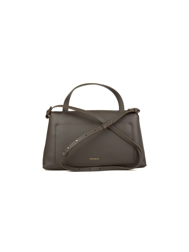 Coccinelle Top Handle Bag — Gray