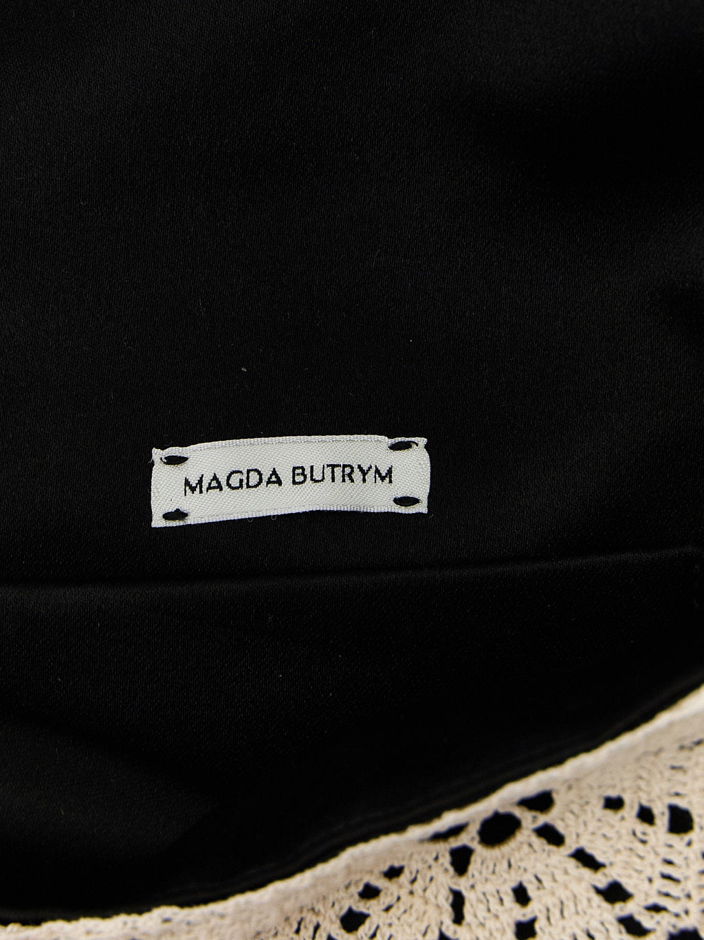 Magda Butrym Clutch — Cream