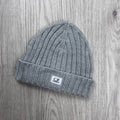 CP Company Patch Beanie - Moon Melange