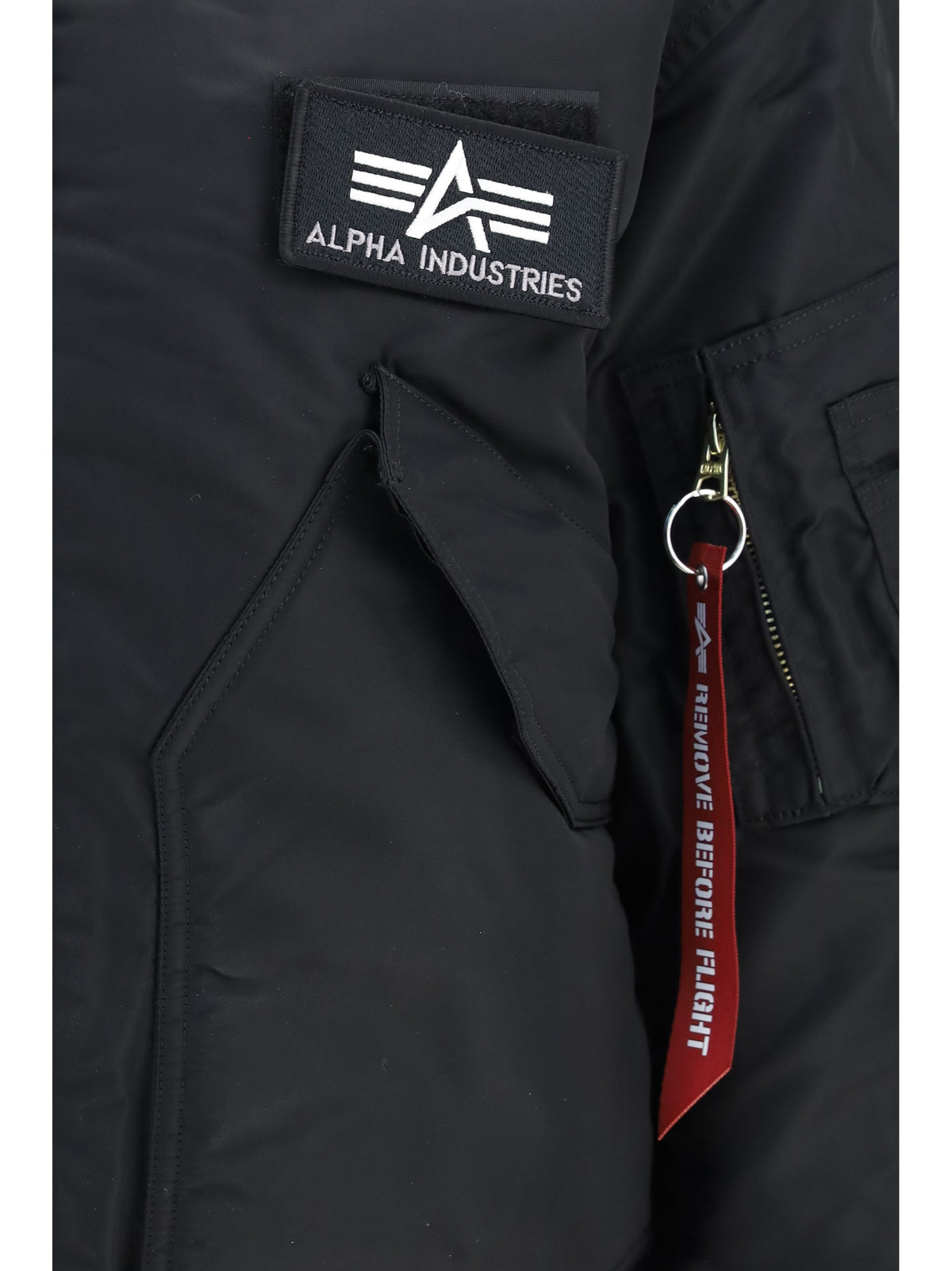 Alpha Industries CWU-45 Heritage Jacket — Black