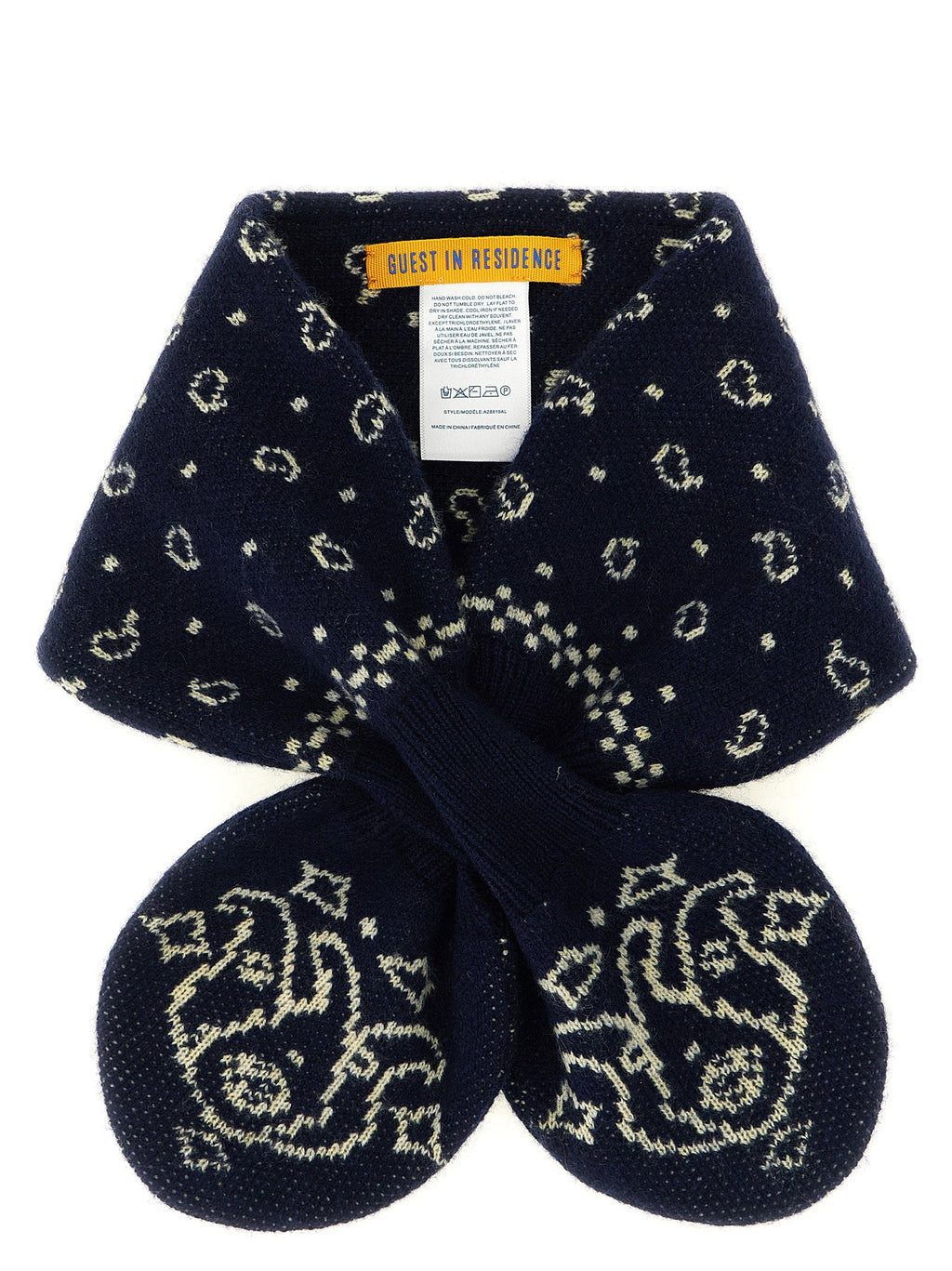 Guest In Residence Scarf — Midnight Blue