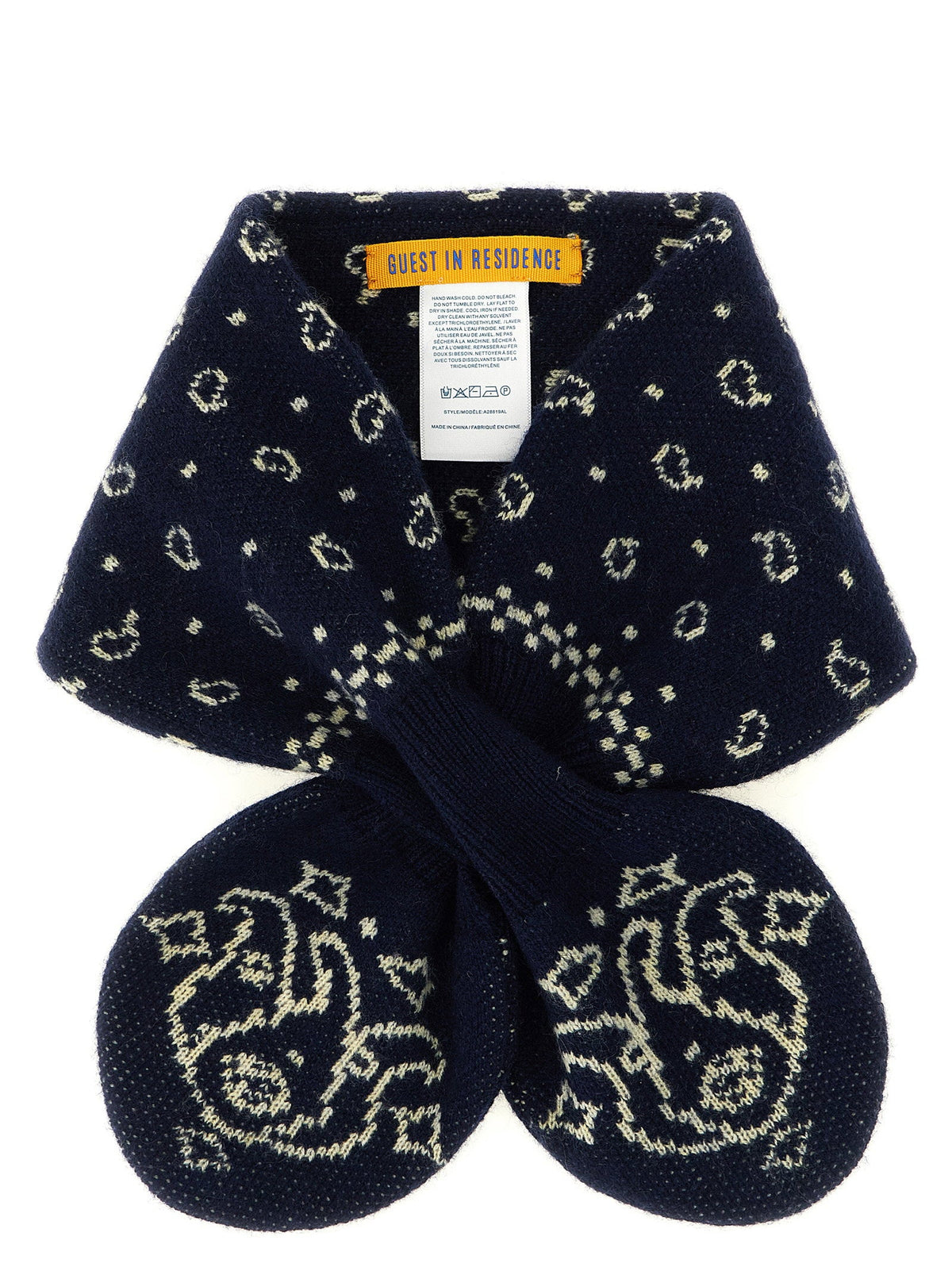 Guest In Residence Scarf — Midnight Blue