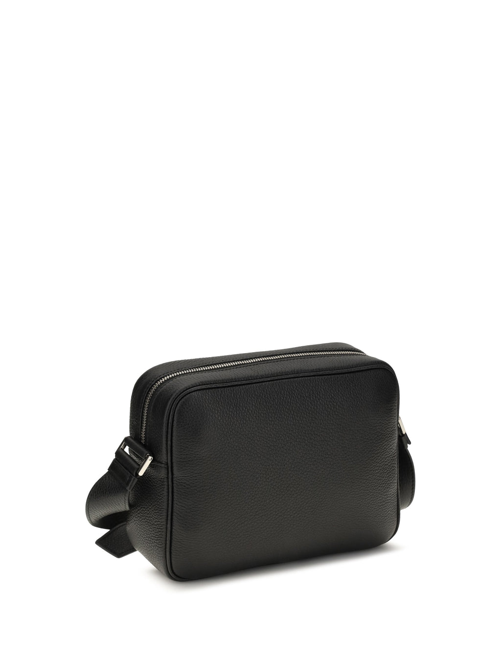 Prada Logo-Enameled Triangle Shoulder Bag