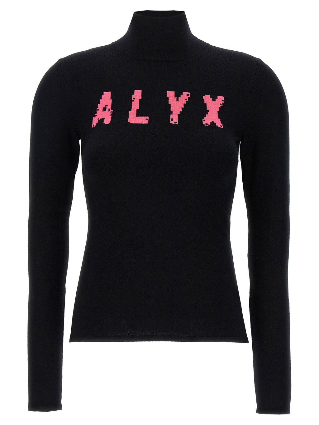 1017-Alyx-9Sm Logo-Inlaid Sweater — Black