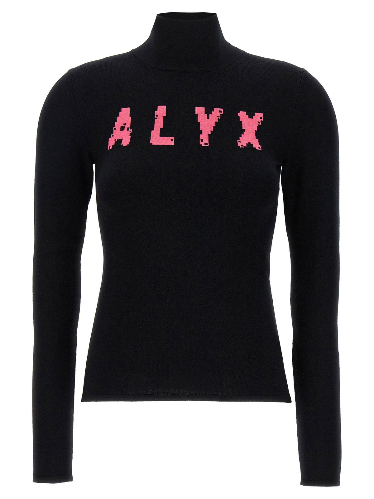 1017-Alyx-9Sm Logo-Inlaid Sweater — Black