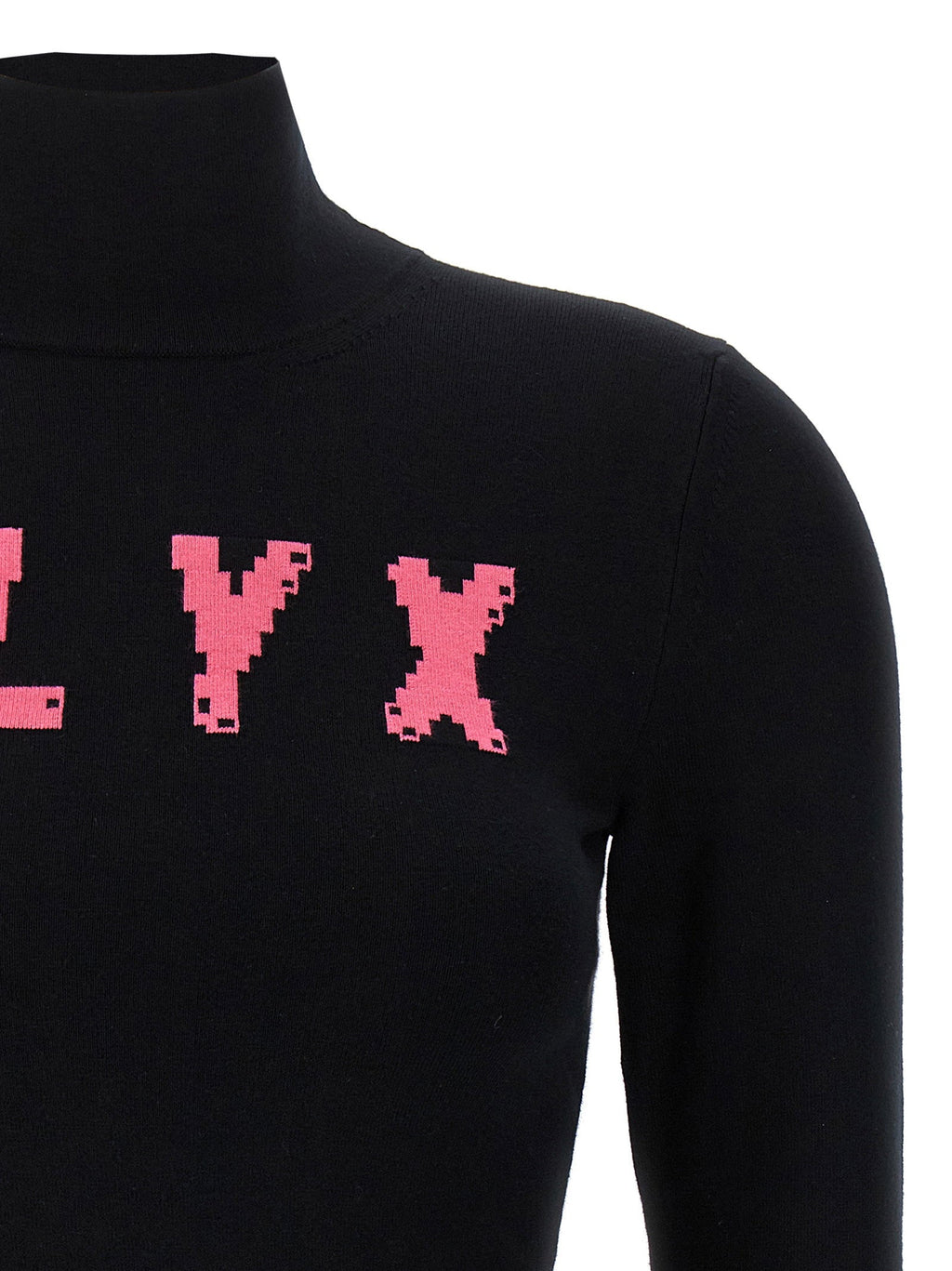 1017-Alyx-9Sm Logo-Inlaid Sweater — Black