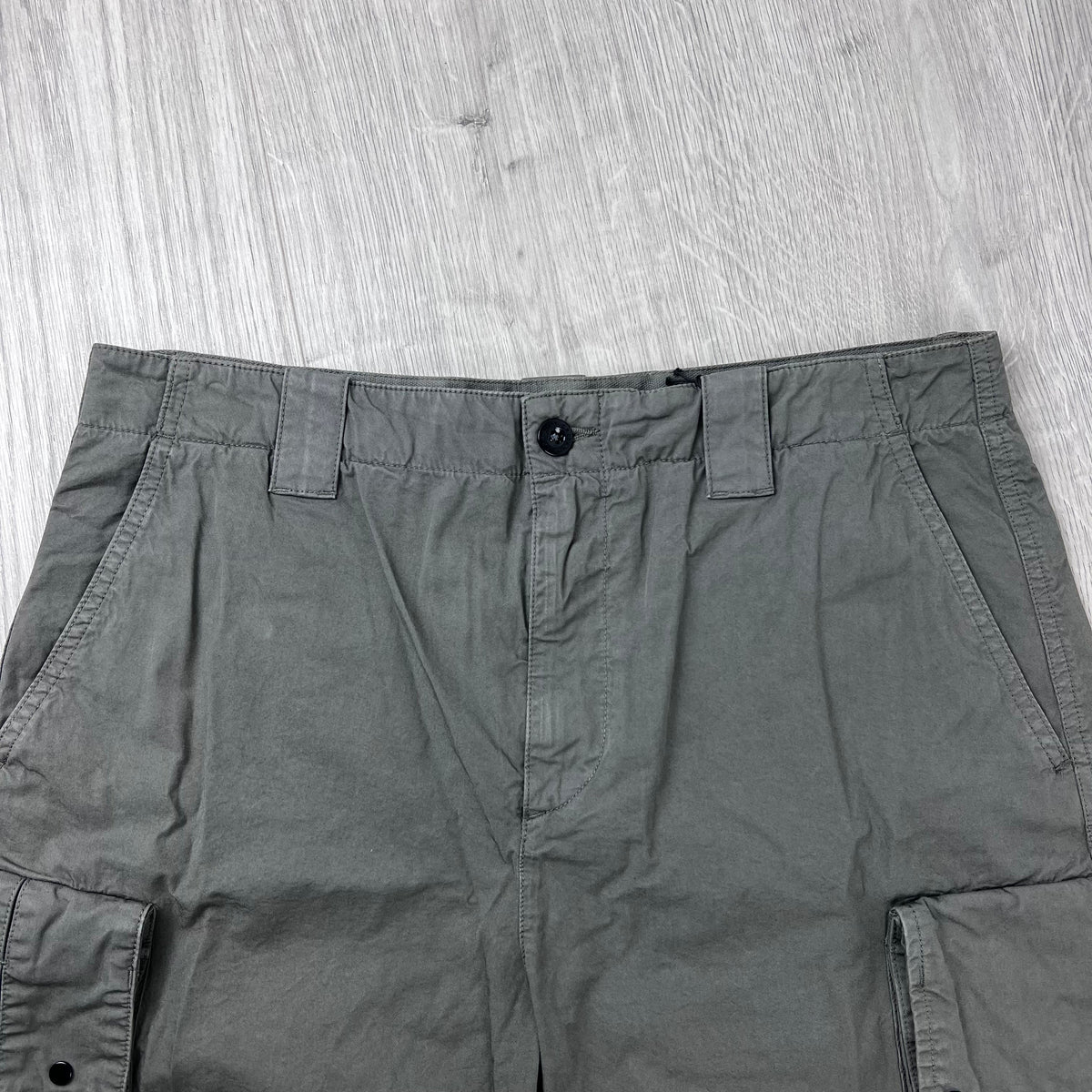 CP Company Cargo Shorts - Gunmetal